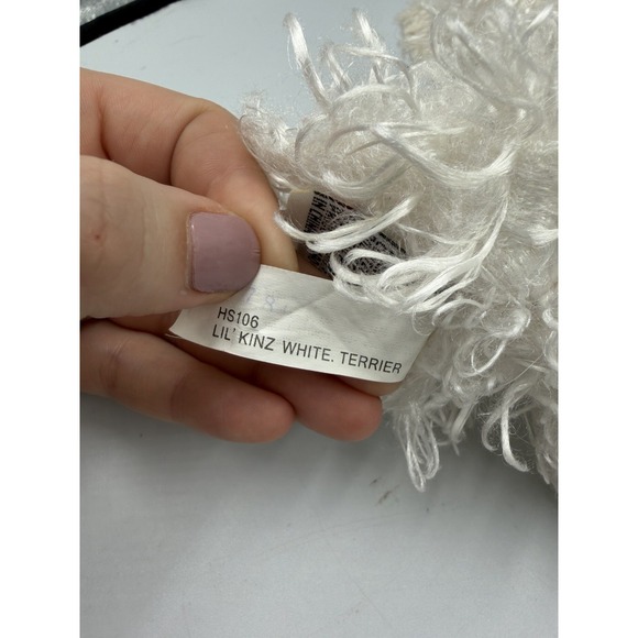 Webkinz Ganz 8" White Terrier Dog HM106 Plush Stuffed - NO CODE - Picture 7 of 10